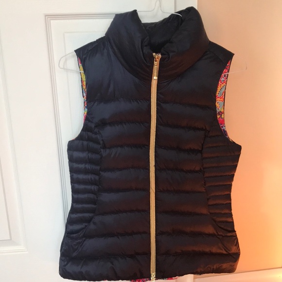 Lilly Pulitzer Allie Packable Down Puffer Vest - Picture 4 of 7